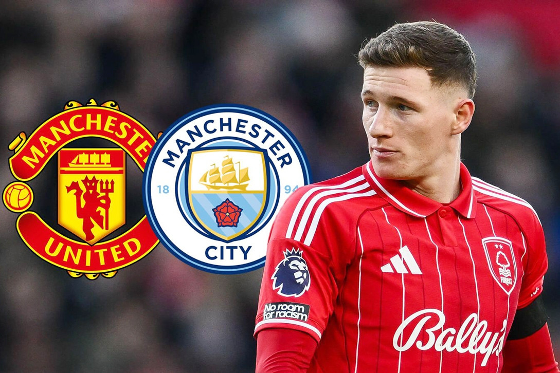 Elliot Anderson giá chuyển nhượng kỷ lục, MU và Man City choáng váng