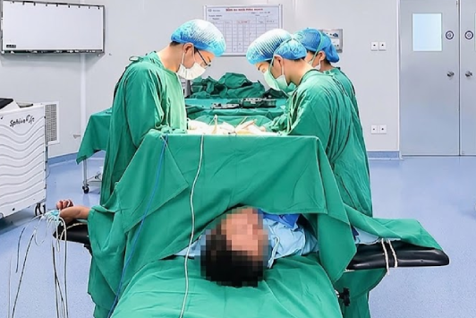 Tai nạn sinh hoạt khiến người đàn ông phải phẫu thuật khẩn cấp