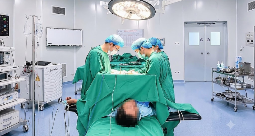 Tai nạn sinh hoạt khiến người đàn ông phải phẫu thuật khẩn cấp