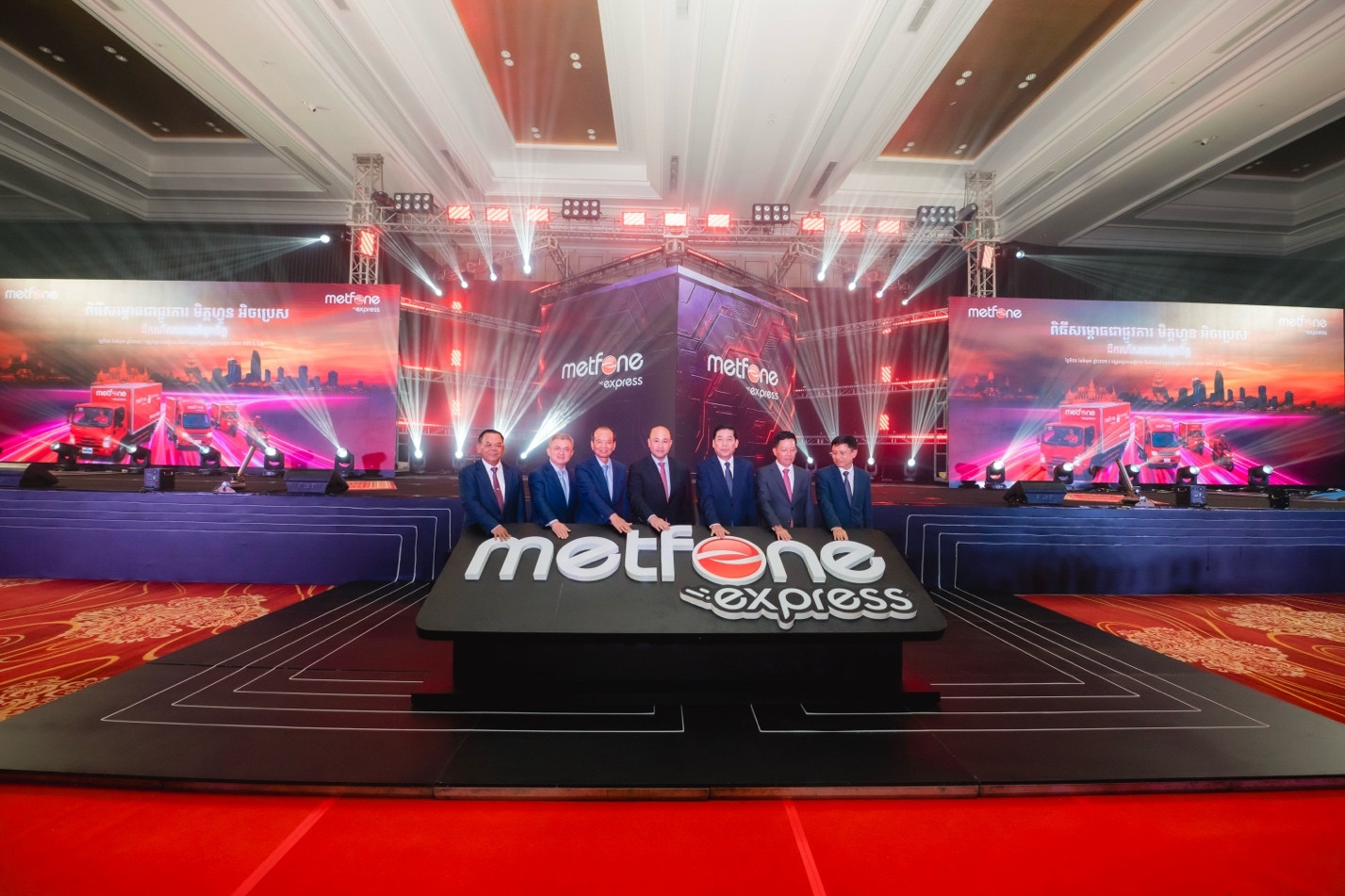 Viettel Campuchia gia nhập ngành logistics với thương hiệu Metfone Express