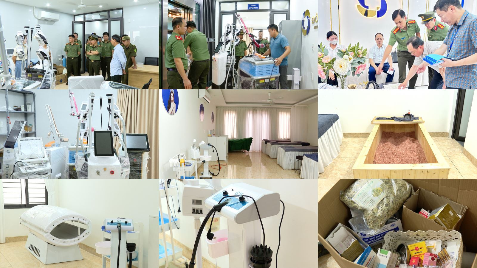 4_ Máy móc, phương tiện các đối tượng sử dụng để điều trị, lừa dối khách hàng.jpg