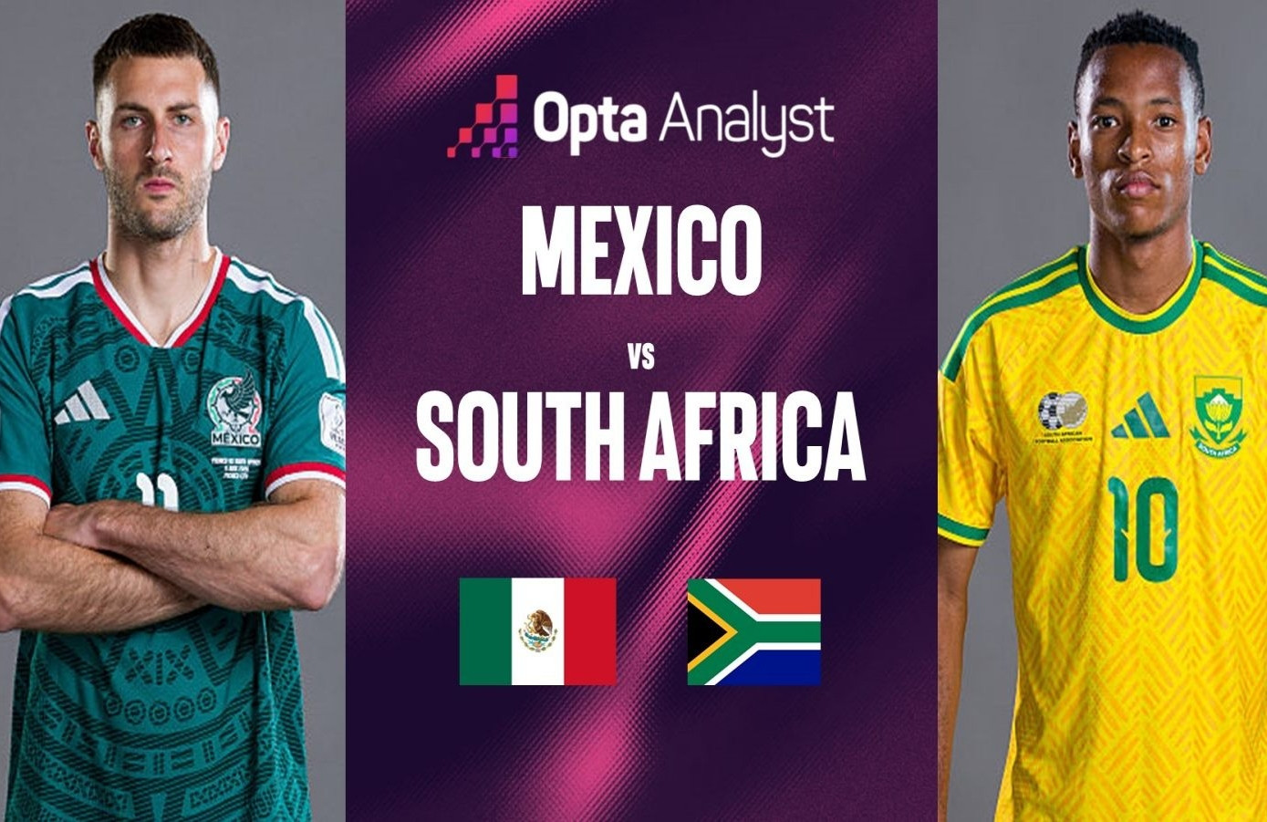 Link xem trực tiếp bóng đá Mexico vs Nam Phi, 02h ngày 12/6