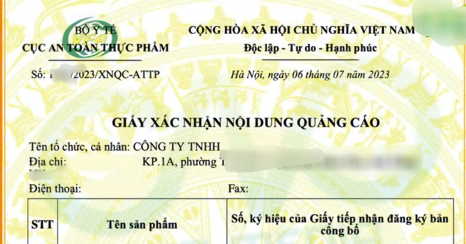 Bộ Y tế không còn thẩm quyền cấp phép quảng cáo thực phẩm bảo vệ sức khỏe từ 1/7