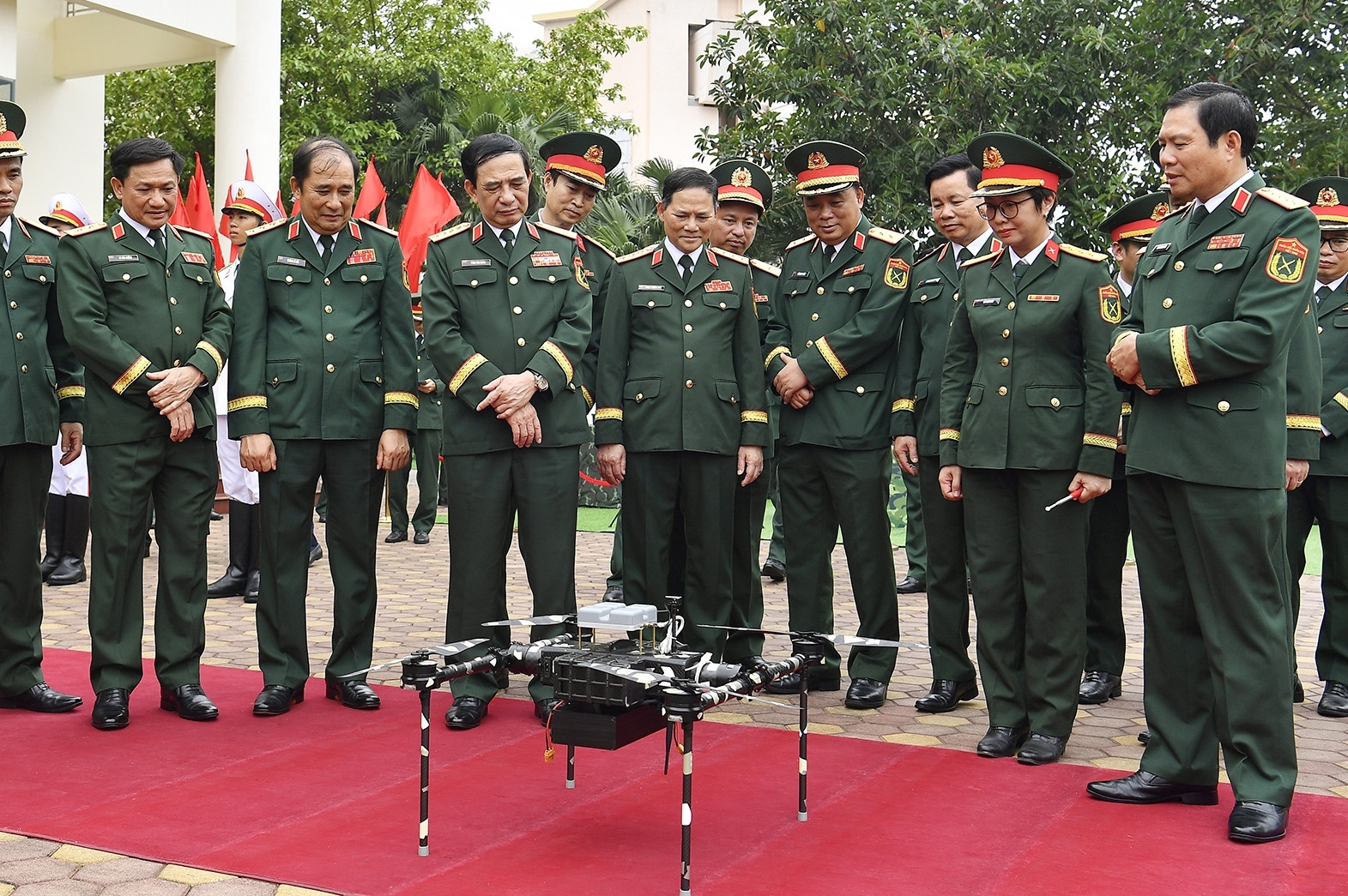 Đại tướng Phan Văn Giang dự lễ thành lập Cục Phương tiện không người lái