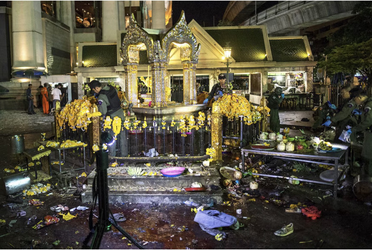 Đền thờ Erawan. Ảnh: ABC News