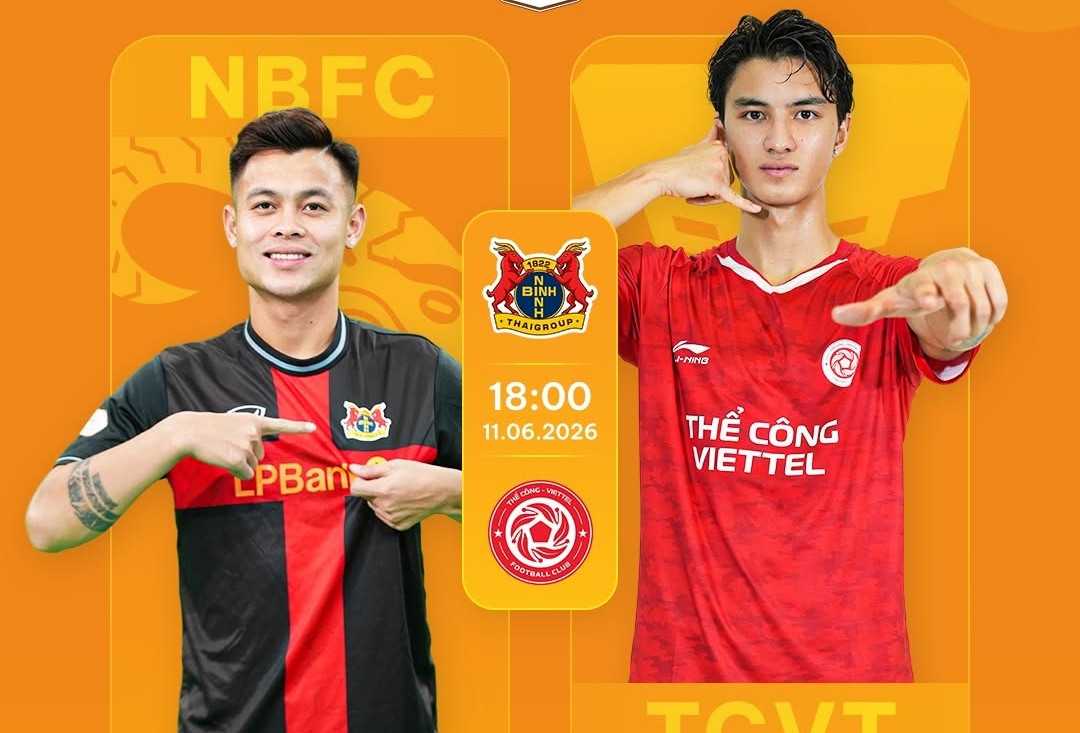 Trực tiếp bán kết Cúp Quốc Gia: Ninh Bình vs Thể Công, Nam Định vs CA TPHCM