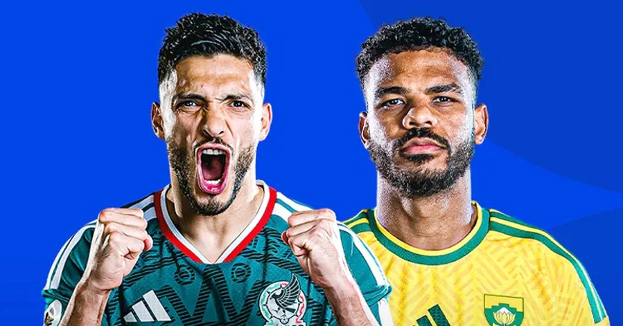 Trực tiếp Mexico 1-0 Nam Phi: Quinones mở tỷ số sớm (H1)