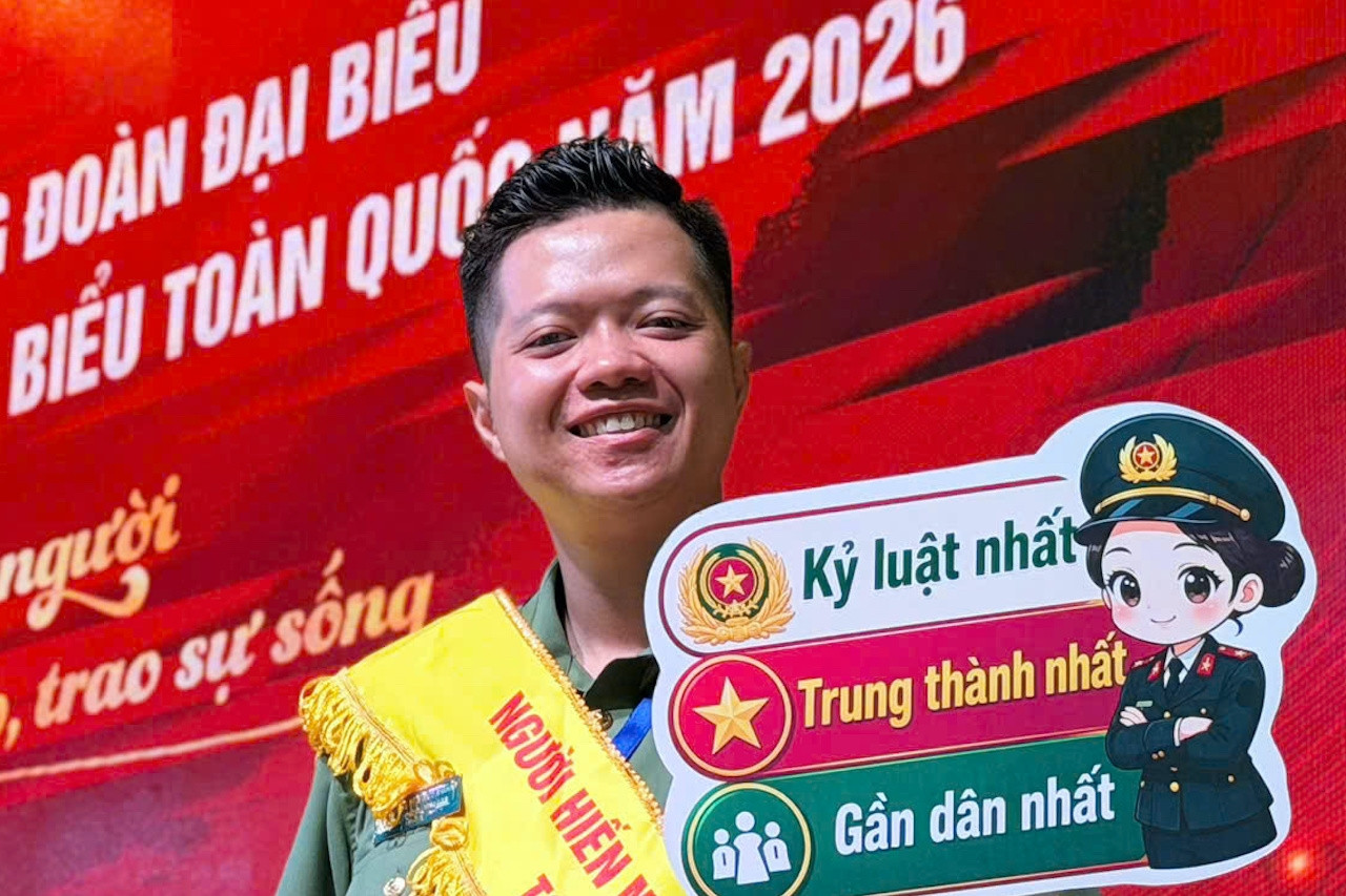 Đại úy công an 41 lần hiến máu và chuyến đi đặc biệt sáng mùng 1 Tết