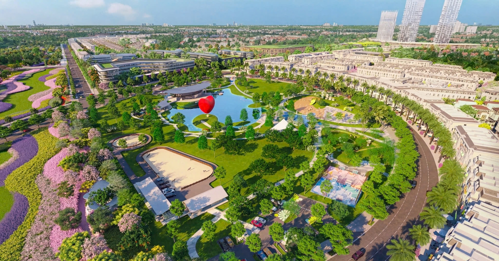 Hoàn thiện những ngôi nhà đầu tiên thuộc dự án Hồng Hạc City