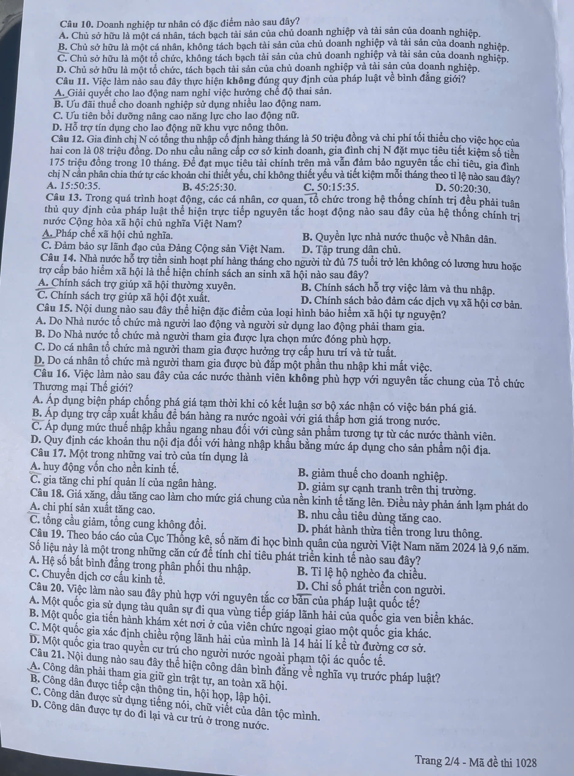 Kinh tế pháp luật
