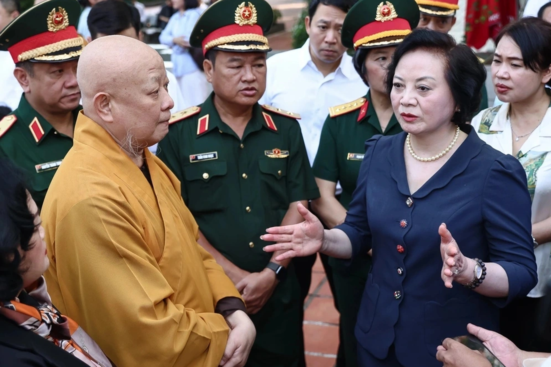 Phật giáo TPHCM tổ chức lễ kỳ siêu liệt sĩ tại Công viên Lê Thị Riêng