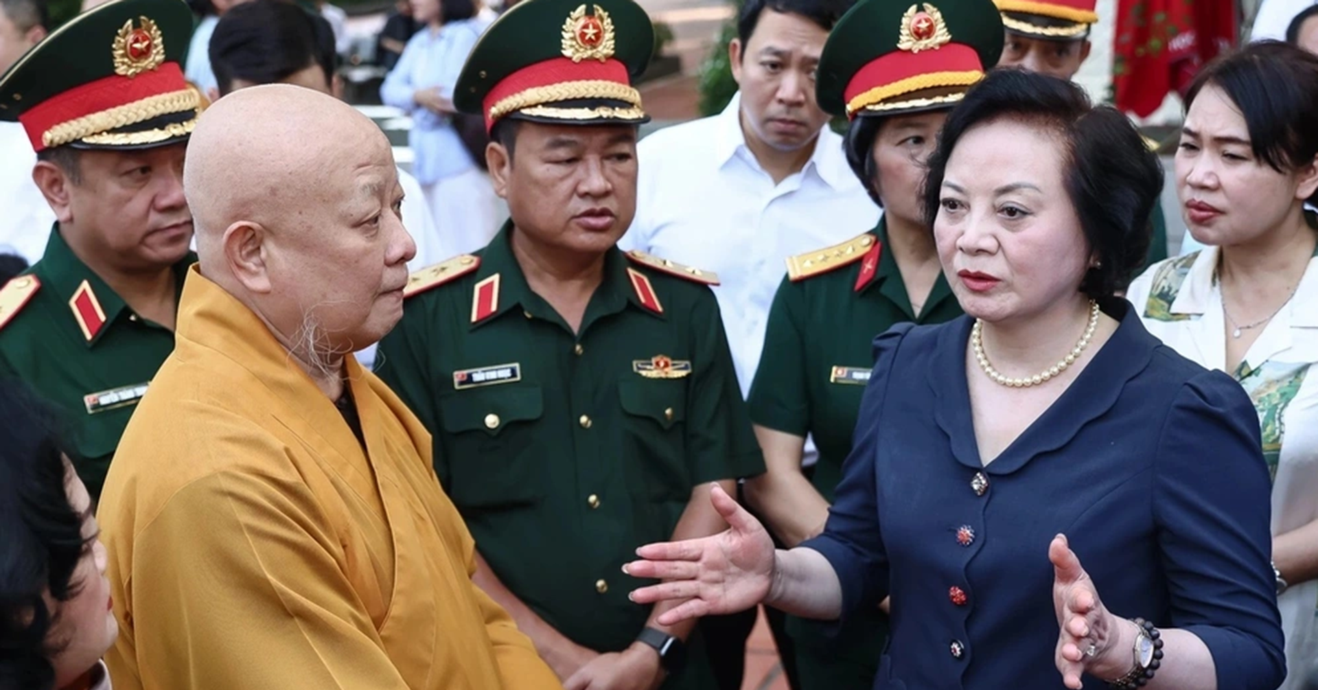 Phật giáo TPHCM tổ chức lễ kỳ siêu liệt sĩ tại Công viên Lê Thị Riêng