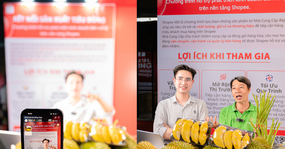 Shopee đồng hành cùng doanh nghiệp tại Đồng Tháp hướng đến tăng trưởng dài hạn