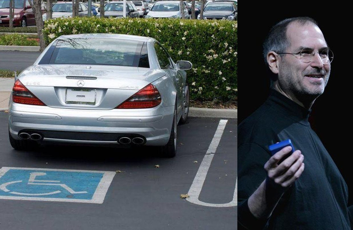 Steve Jobs và thói quen dùng ô tô Mercedes không biển số nhiều năm