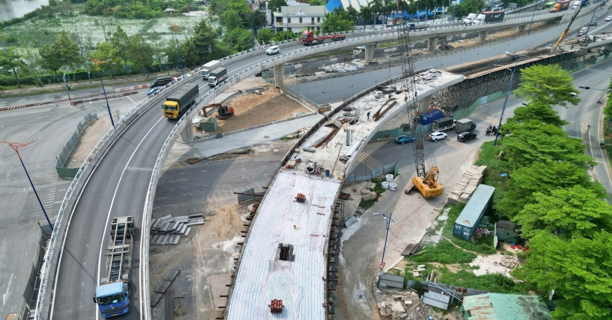 Tăng tốc thi công dự án nút giao An Phú sau sự cố sập giàn giáo