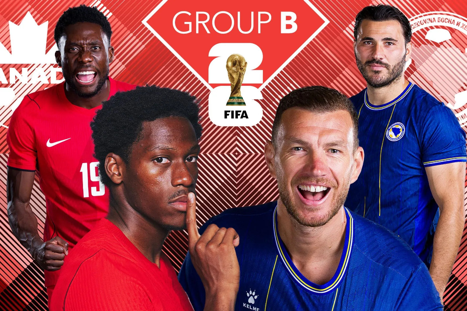 Trực tiếp bóng đá Canada vs Bosnia: Đồng chủ nhà tưng bừng ra quân