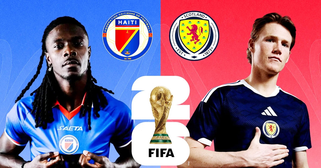 Link xem trực tiếp bóng đá Haiti vs Scotland, 8h ngày 14/6