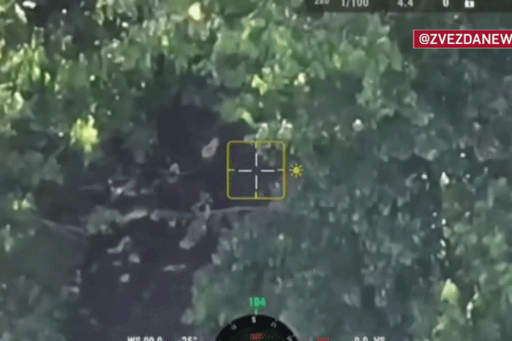 Kíp xe tăng Nga nã đạn cấp tập vào trạm điều khiển UAV của quân Ukraine