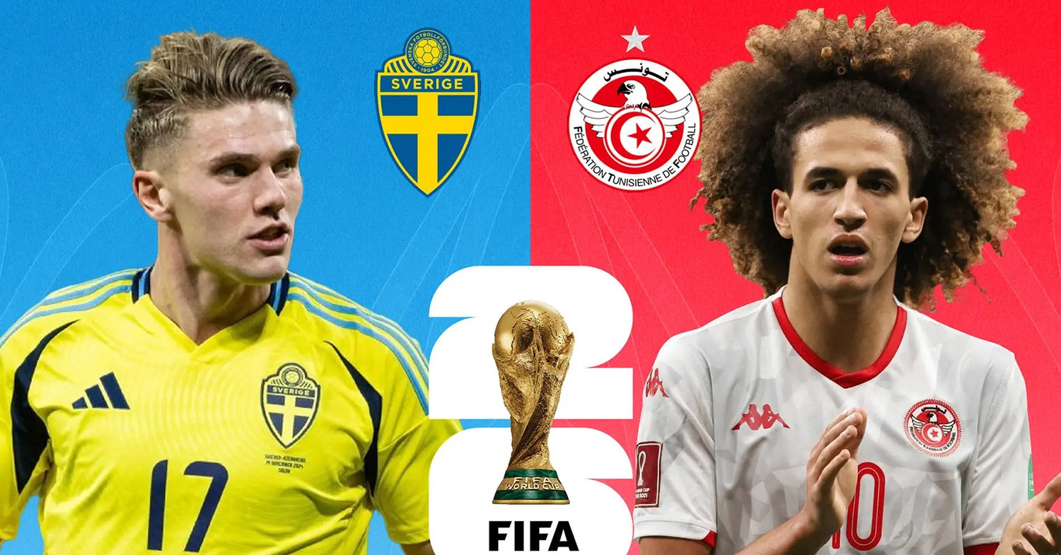 Trực tiếp bóng đá Thụy Điển 1-0 Tunisia: Tuyệt phẩm vô lê (H1)