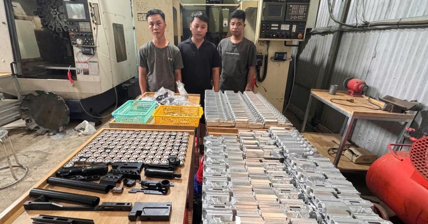 Bóc gỡ tận gốc các &amp;apos;công xưởng&amp;apos; chế tạo súng đạn quy mô lớn