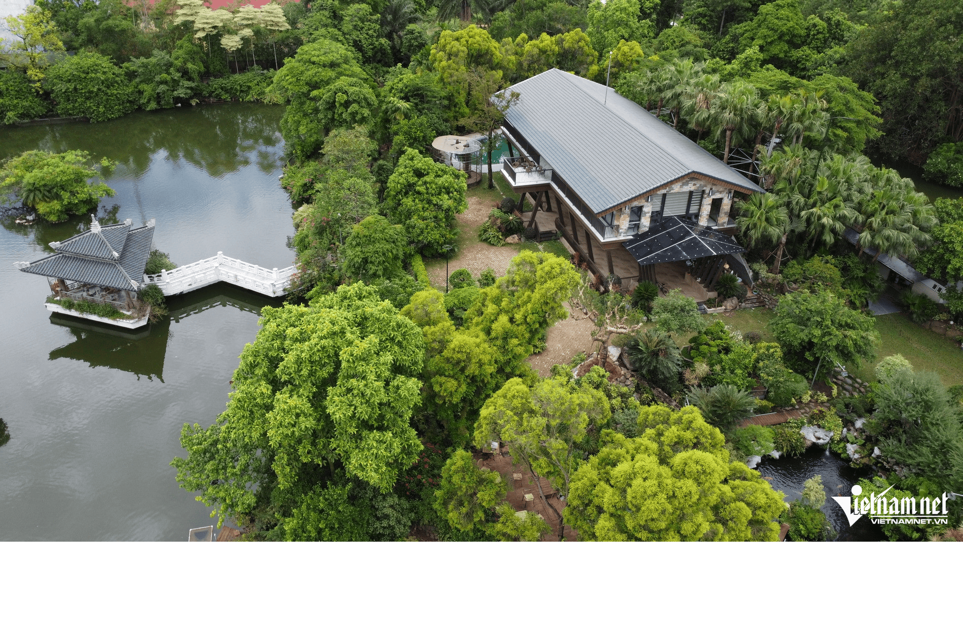 Cận cảnh nhà vườn 25.000m2 có tới 6 giúp việc chăm sóc của Tiến sĩ Khánh Ly