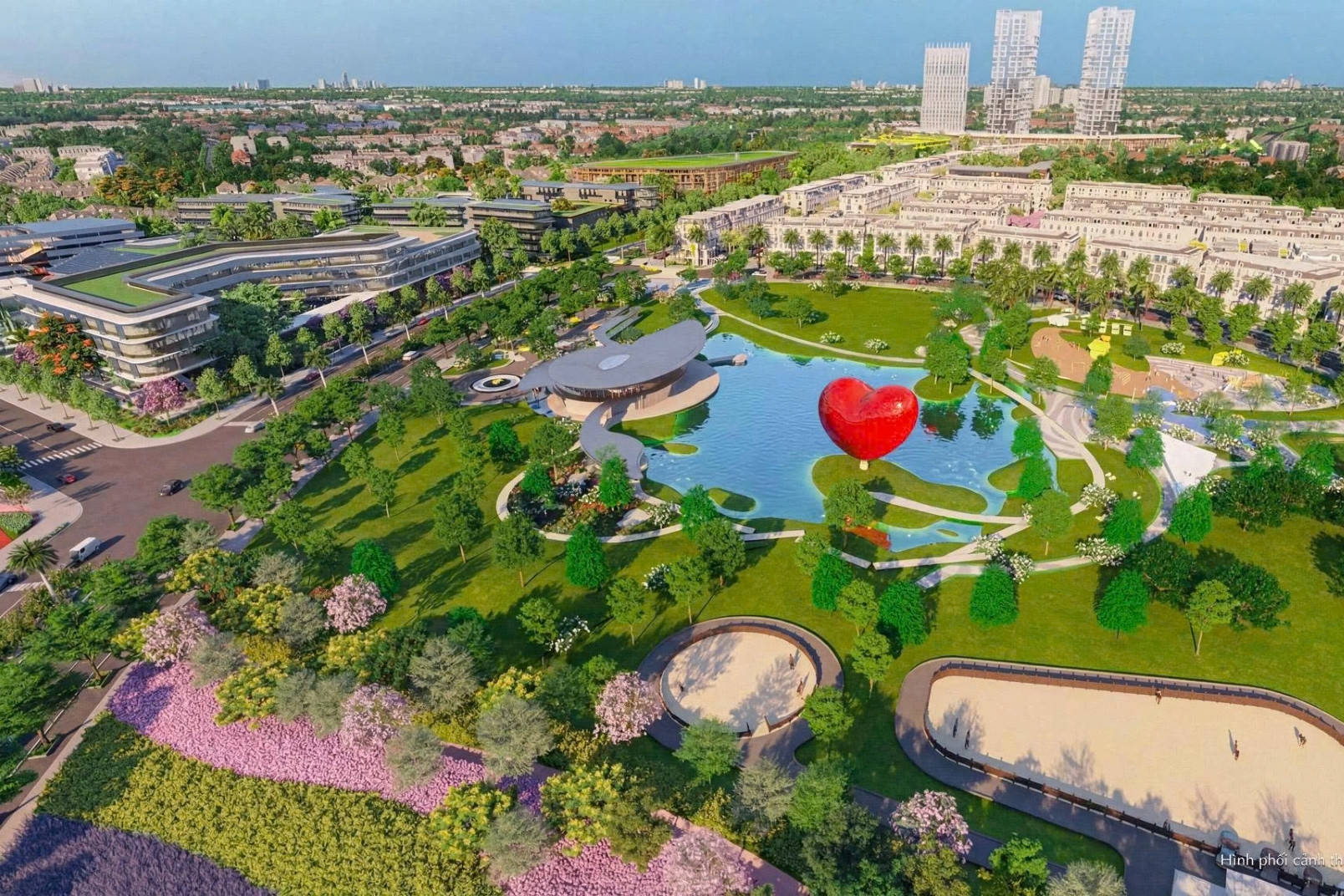 Hồng Hạc City khai trương nhà mẫu đầu tiên