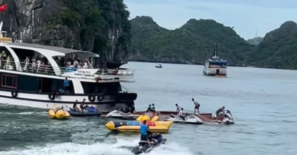 Va chạm tàu du lịch trên vịnh Lan Hạ, một nữ du khách tử vong