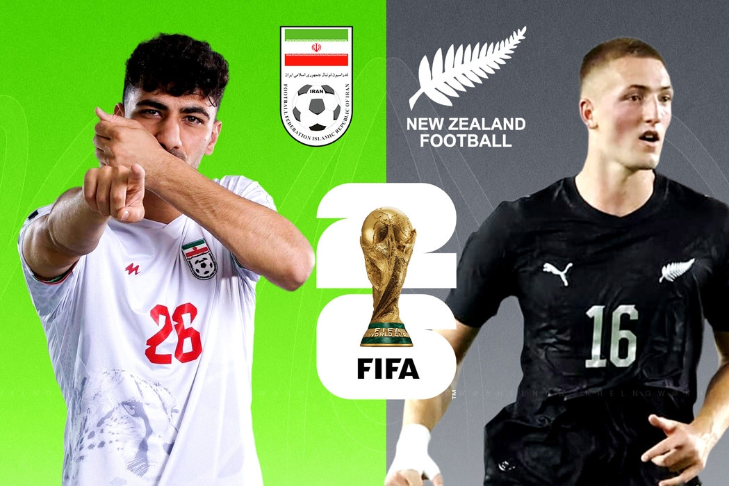 Link xem trực tiếp bóng đá Iran vs New Zealand, 8h ngày 16/6