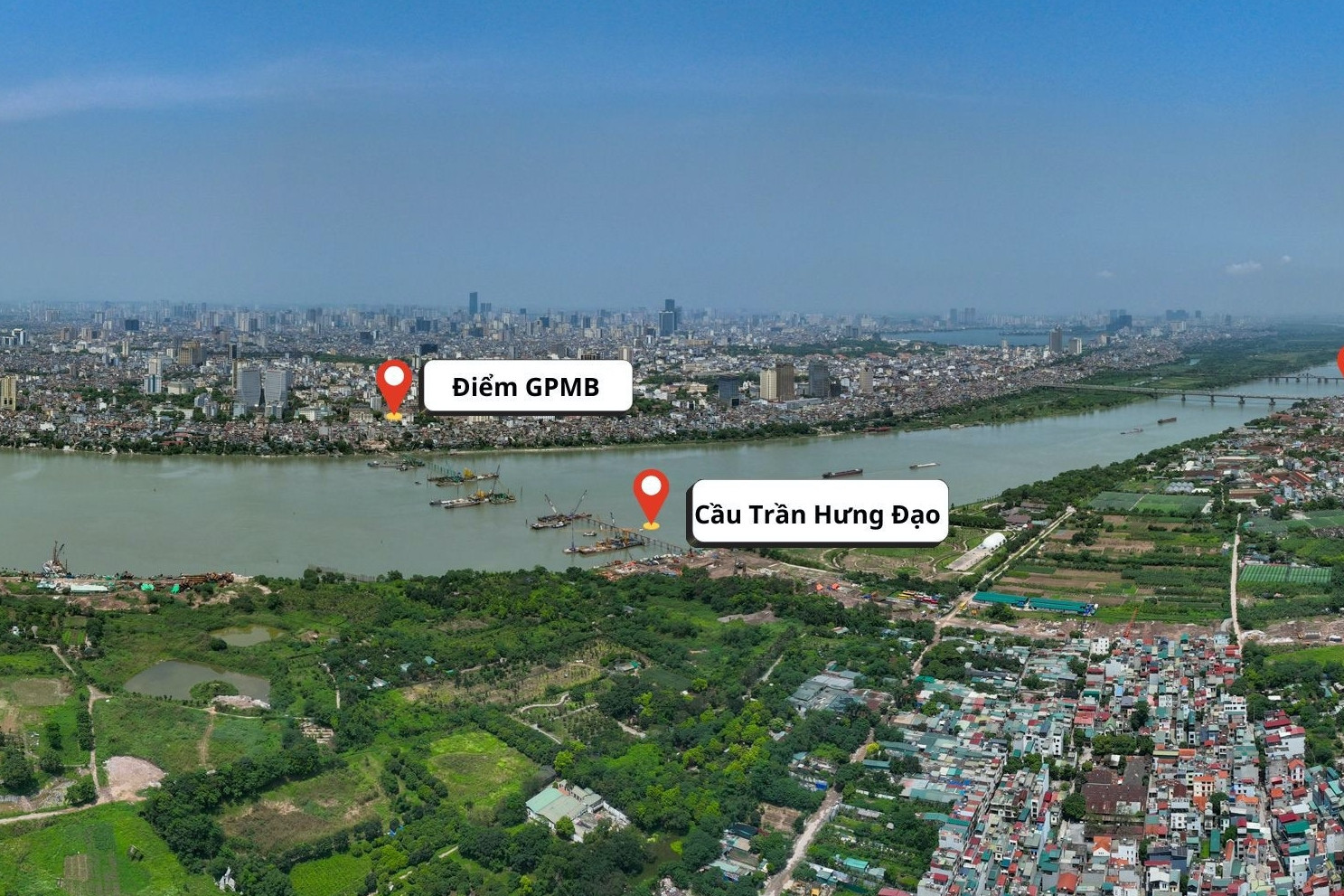 Hà Nội sắp thu hồi gần 25ha đất ở phường Bồ Đề làm cầu, đường và nhà ở xã hội
