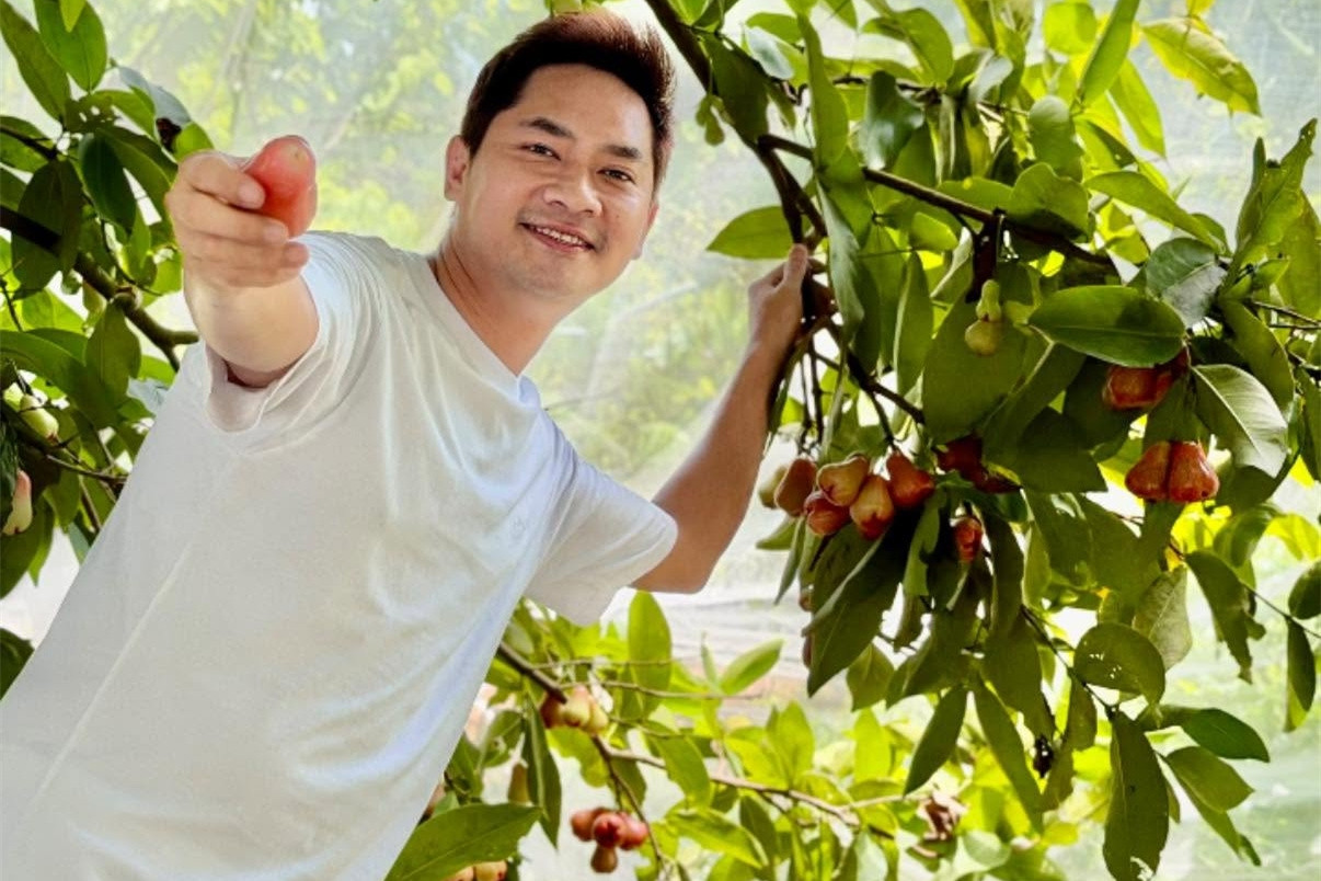 Nam diễn viên từ chức Phó Giám đốc về quê làm nông ở diện tích 3.000m2