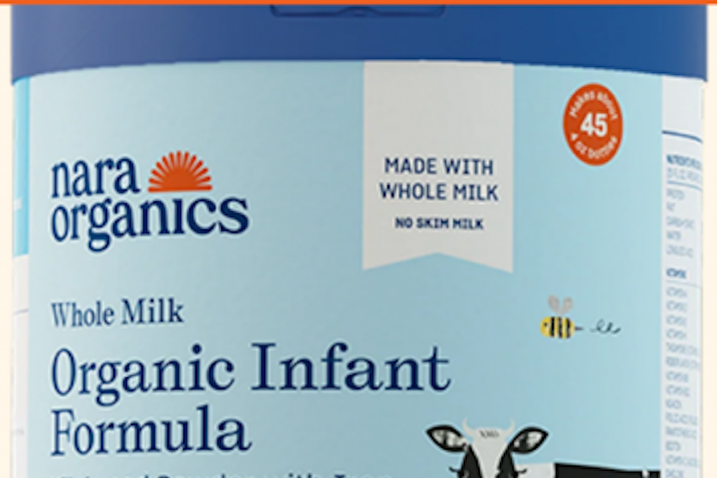 Thu hồi sữa bột công thức cho trẻ sơ sinh Nara Organics do gây ngộ độc Botulinum
