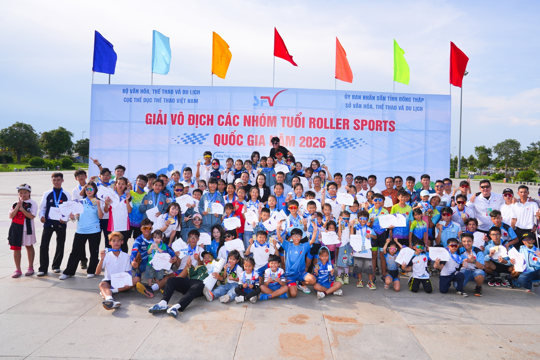 TP.HCM xếp nhất giải vô địch các nhóm tuổi Roller Sports QG 2026