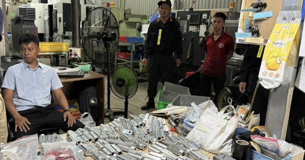 Triệt phá ‘công xưởng’ chế tạo vũ khí quân dụng núp bóng doanh nghiệp cơ khí