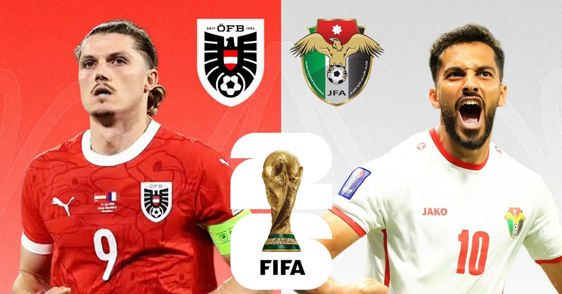Link xem trực tiếp bóng đá Áo vs Jordan, 11h ngày 17/6