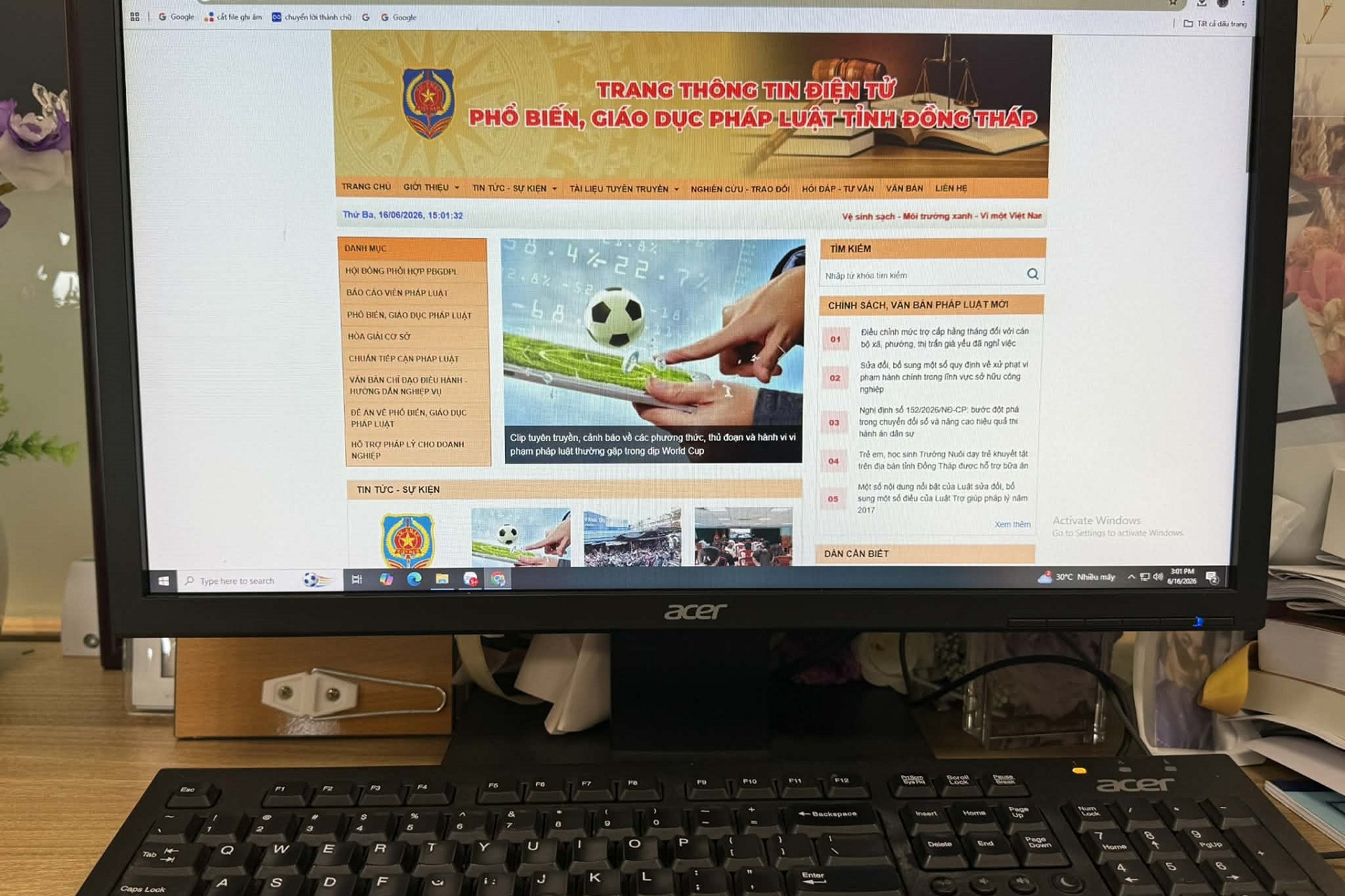 Đồng Tháp nỗ lực nâng cao năng lực tiếp cận thông tin cho người dân
