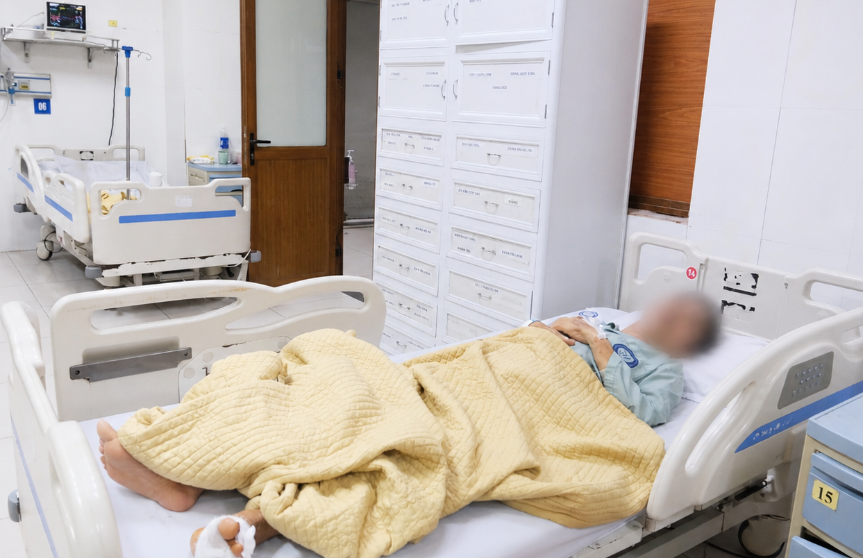 Người đàn ông Hải Phòng bất ngờ ngừng tim, nguy kịch từ vết loét bàn chân