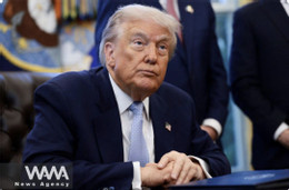 Tổng thống Mỹ Donald Trump. Ảnh: WANA