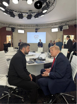 Trump Zelensky - Ảnh: Zelensky Telegram