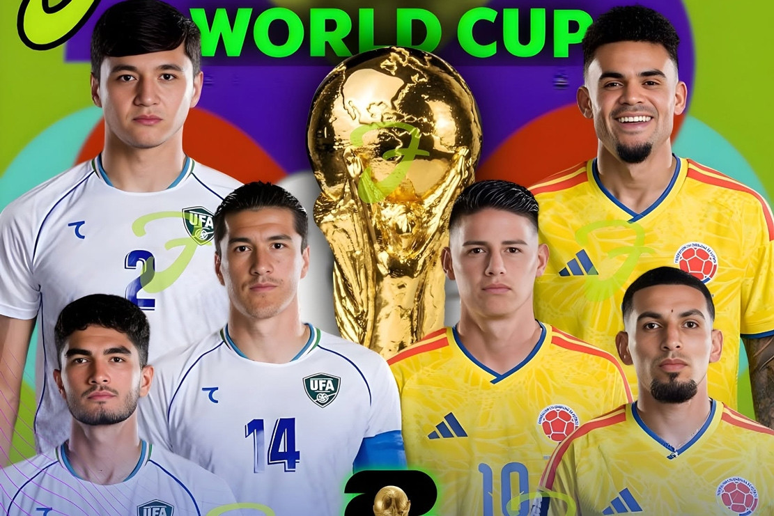 Link xem trực tiếp bóng đá Colombia vs Uzbekistan, 9h ngày 18/6