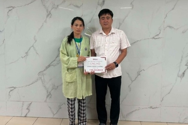 Bạn đọc giúp đỡ em Đặng Đăng Dương bị ung thư vòm họng hơn 118 triệu đồng