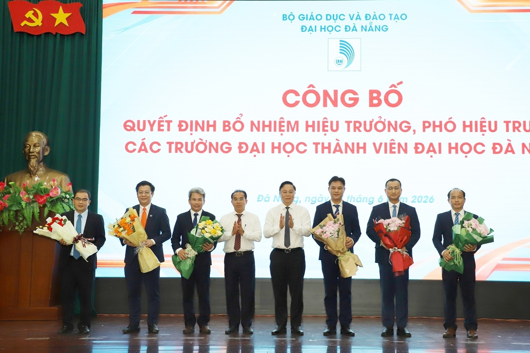 Đại học Đà Nẵng công bố quyết định bổ nhiệm hiệu trưởng các trường thành viên