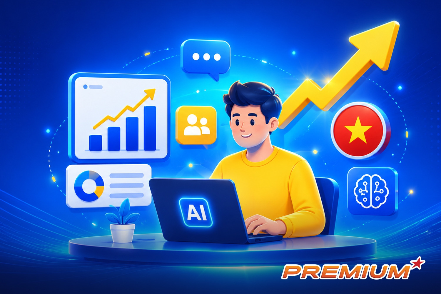 Người dùng AI tại Việt Nam tăng 24,9%