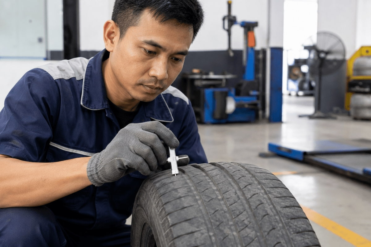 7 lưu ý giúp bạn tránh mua phải lốp ô tô cũ kém chất lượng