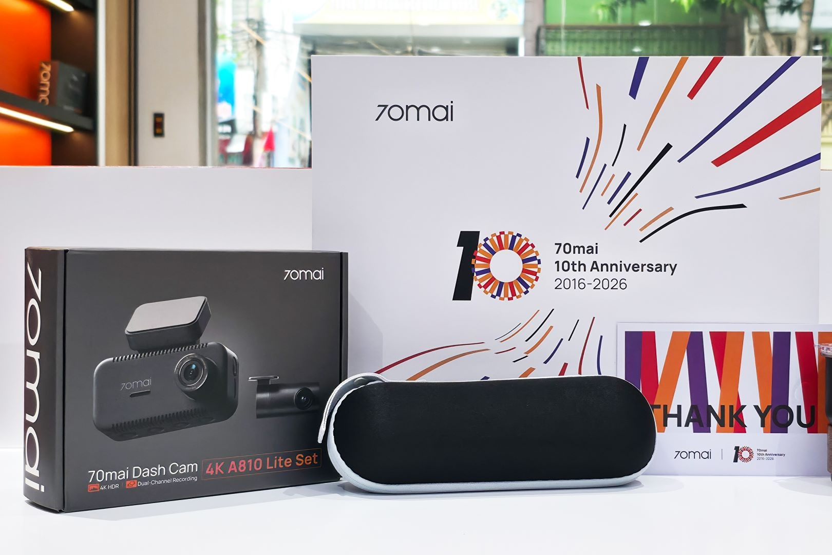 70mai ra mắt camera thế hệ mới A810 Lite dịp kỷ niệm 10 năm thành lập