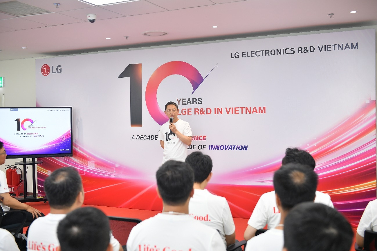 LG Electronics kỷ niệm 10 năm hoạt động R&D phần mềm ô tô tại Việt Nam