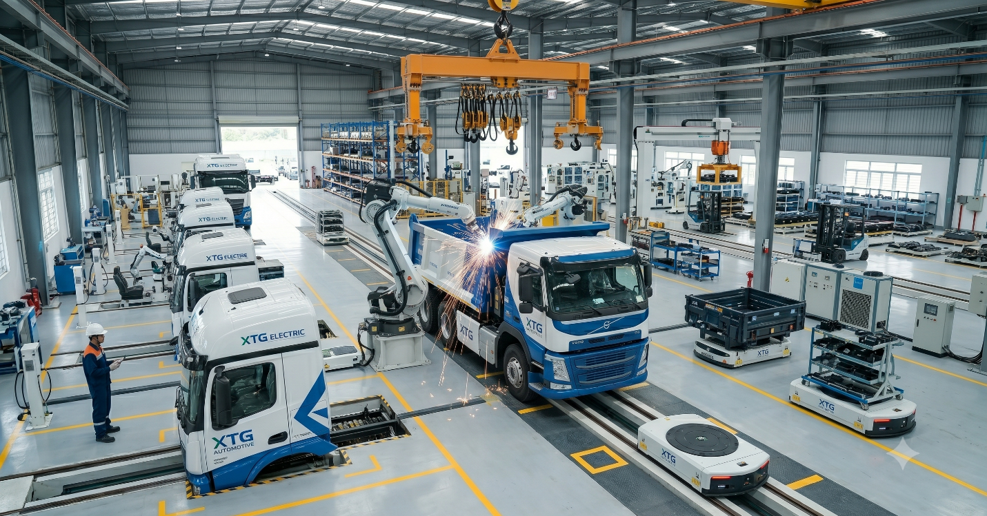 Xuân Thiện Group đề xuất đầu tư sản xuất ô tô tải và máy công trình chạy điện