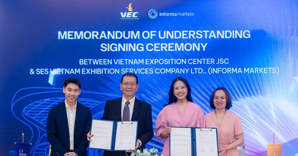 VEC ký hợp tác chiến lược với các nhà tổ chức triển lãm, sự kiện quốc tế
