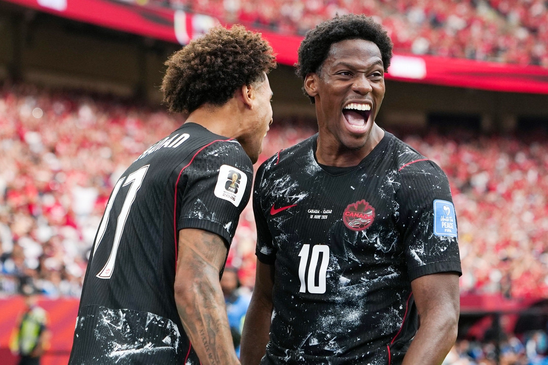 Video bóng đá Canada vs Qatar: Jonathan David lập hat-trick