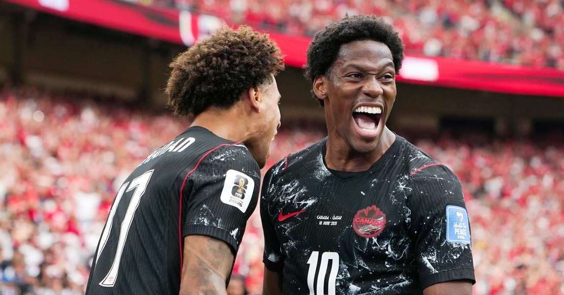 Video bóng đá Canada vs Qatar: Jonathan David lập hat-trick