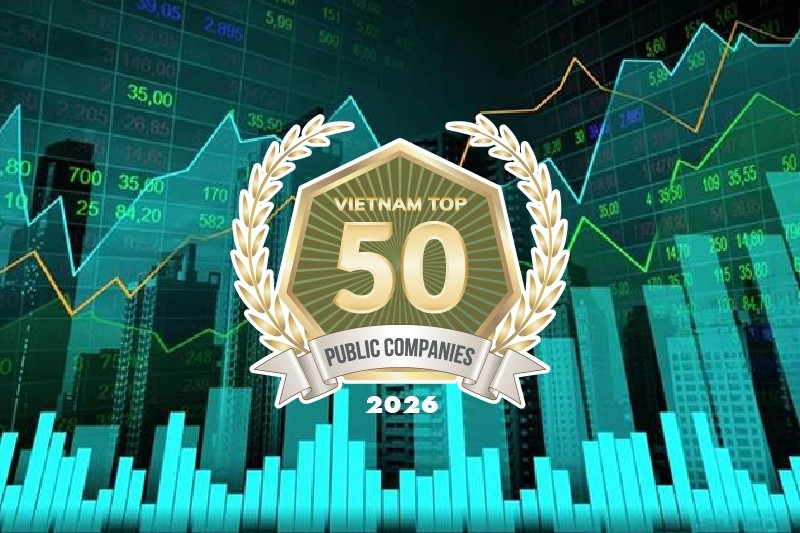 Top 50 Công ty Đại chúng uy tín và hiệu quả năm 2026